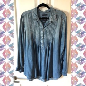 AE Jegging fit denim tunic